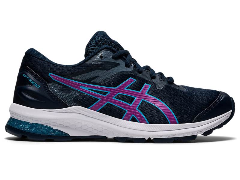 Dětské Běžecké Boty Asics GT-1000 GS Tmavě Blankyt 05693FDCV